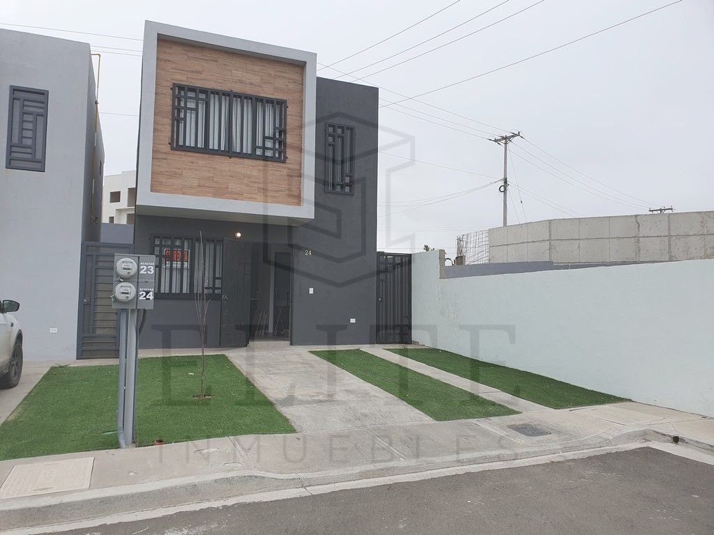 OPORTUNIDAD DE ESTRENAR MODERNA CASA EN VIZCAINO RESIDENCIAL EN ROSARITO