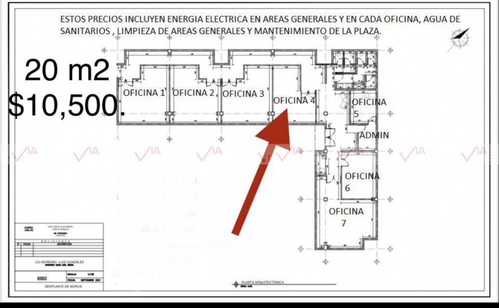 Renta Oficina Rincon San Jeronimo En Monterrey