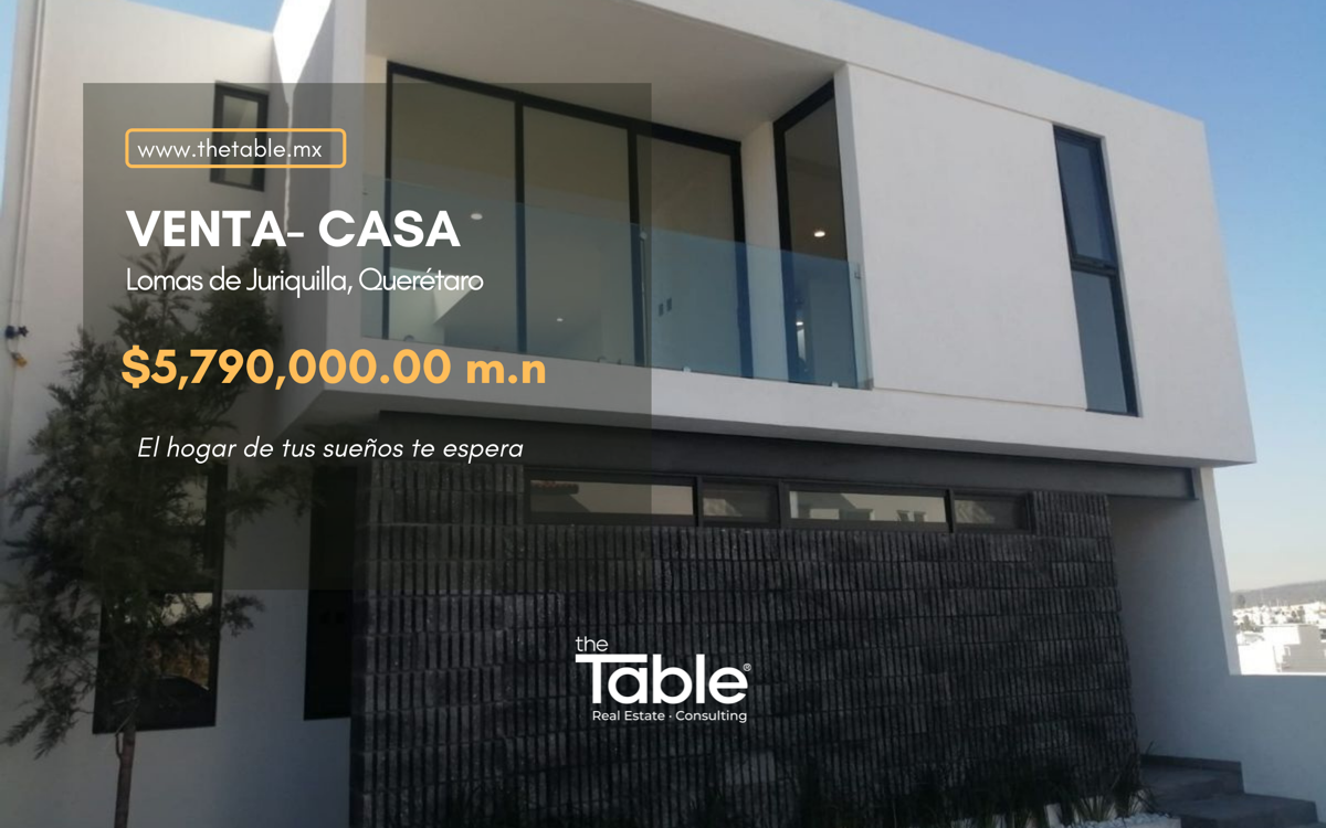 Venta | Casa 4 recámaras en Lomas de Juriquilla, Querétaro