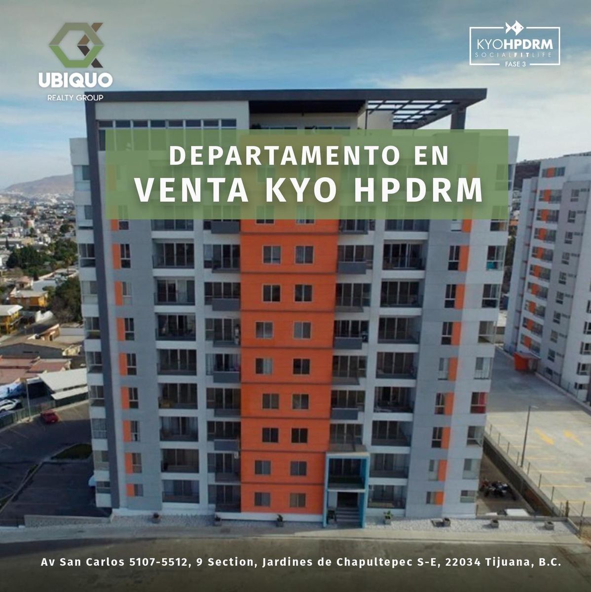 VENTA DE DEPARTAMENTO EN KYO HIPODROMO