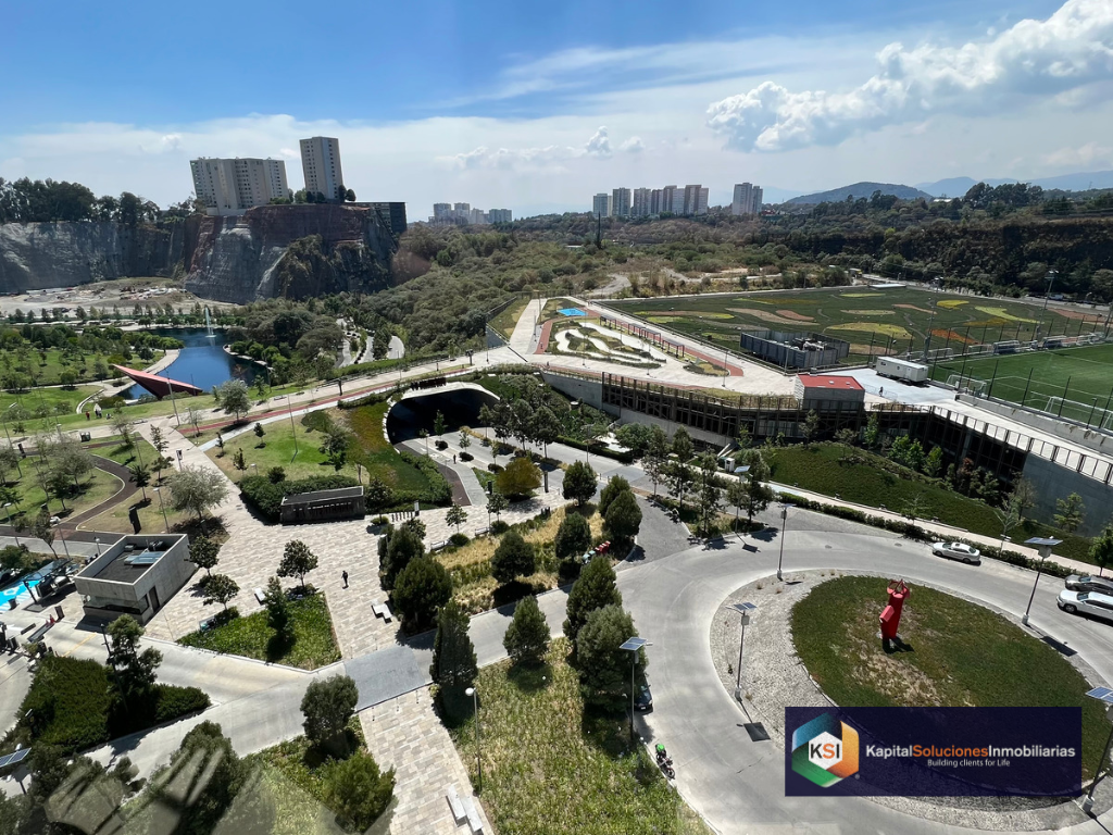 Venta Departamento en Santa Fe  con vista al Parque La Mexicana  LL