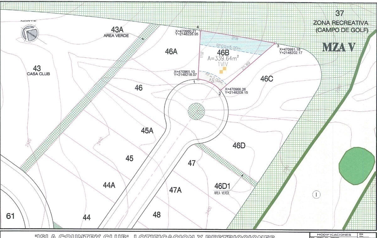 Venta terreno en Bosque Real
